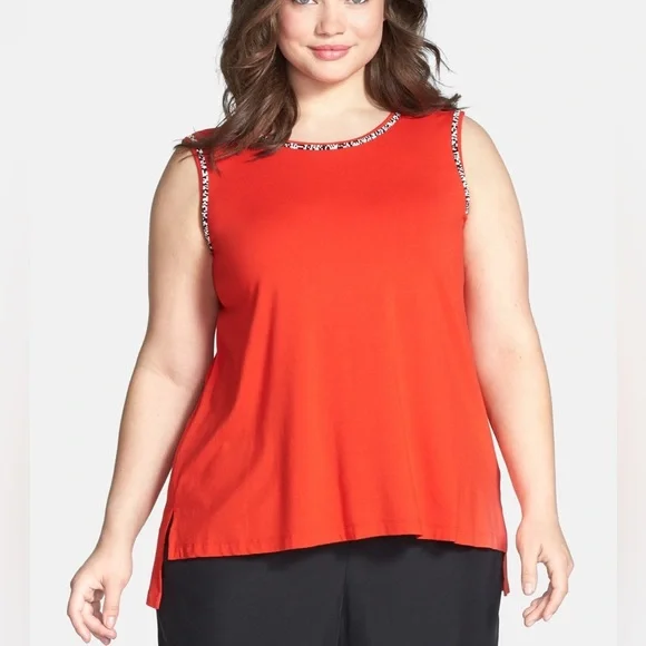 NWT Vince Camuto embellished tank—Size 3X - Picture 1 of 4